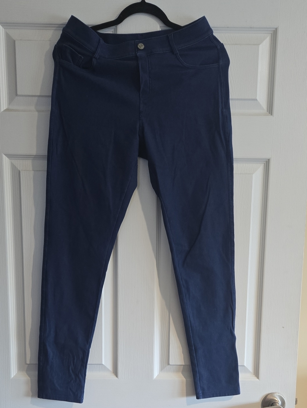Yelete Navy Blue Women's Pants